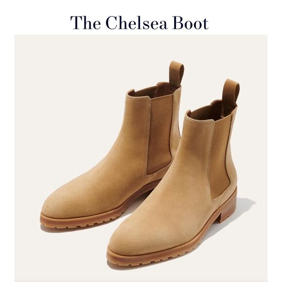 The Margaux West Chelsea Boot 8.5 EUC in Sand - Picture 1 of 9
